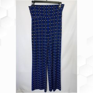 JULES & LEOPOLD Palazzo Pants. Blue